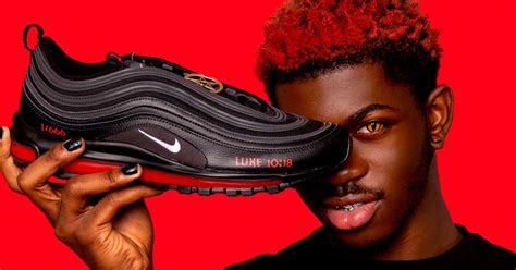 lil nas schuhe nike|lil nas x satan schuhe.